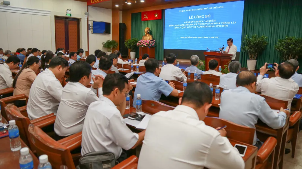 TPHCM đăng ký thực hiện hơn 700 giải pháp, sáng kiến thi đua cao điểm