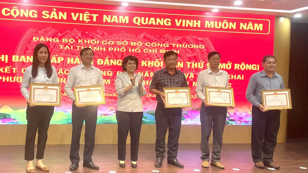 Đảng bộ Khối cơ sở Bộ Công thương tại TPHCM: Đổi mới tuyên tuyền, nâng cao chất lượng công tác chính trị, tư tưởng