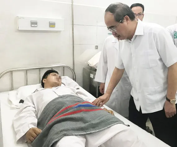 Bí thư Thành ủy TPHCM Nguyễn Thiện Nhân: Trân trọng nghĩa cử xả thân của các “hiệp sĩ”