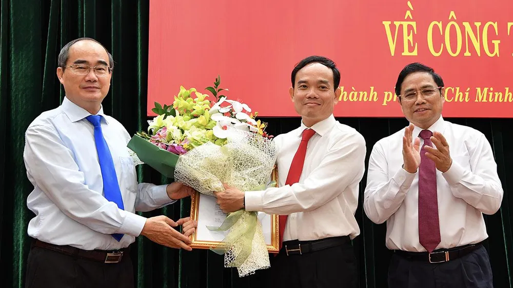 Bí thư Tỉnh ủy Tây Ninh Trần Lưu Quang làm Phó Bí thư Thường trực Thành ủy TPHCM