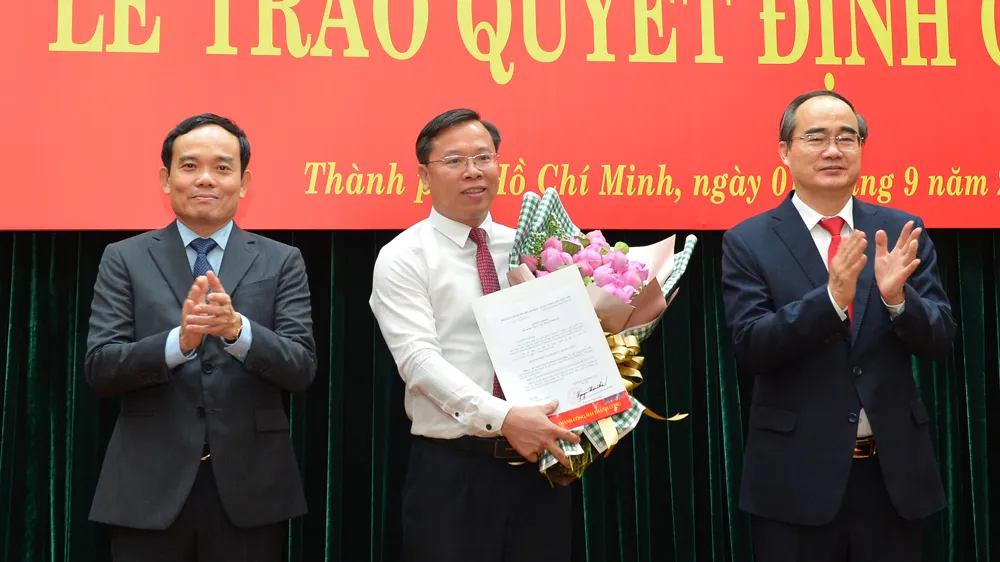 Thành ủy TPHCM có tân Chánh Văn phòng
