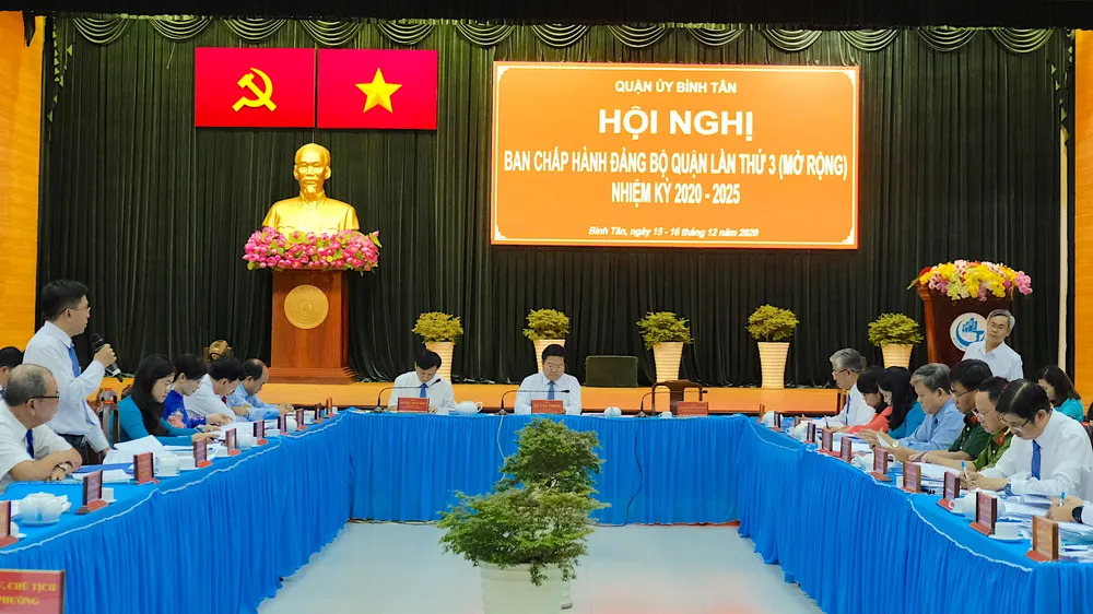 Năm 2020, kinh tế quận Bình Tân duy trì tốc độ tăng trưởng 13,63%