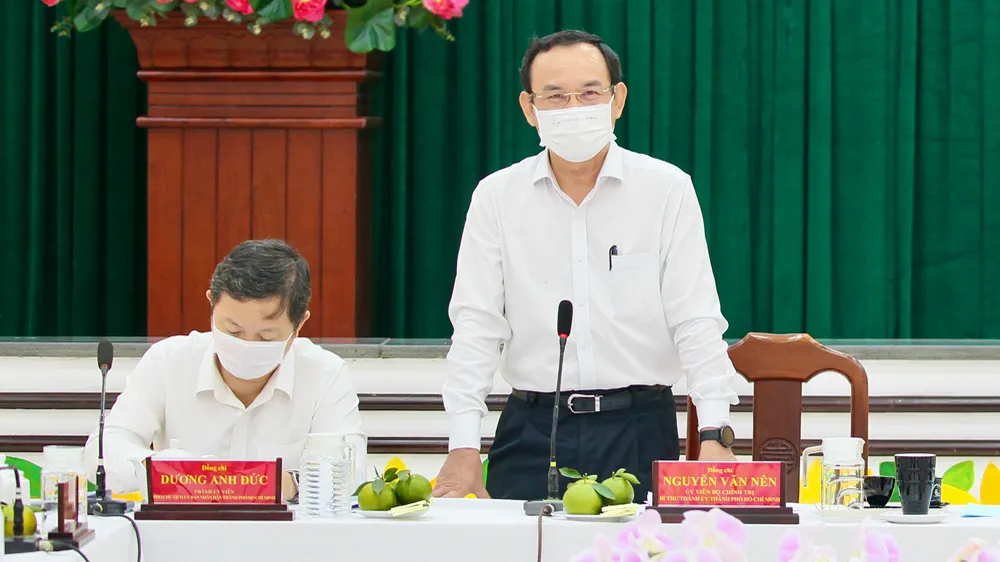 Bí thư Thành ủy TPHCM Nguyễn Văn Nên mong muốn khôi phục hình ảnh vàng son của quận 5