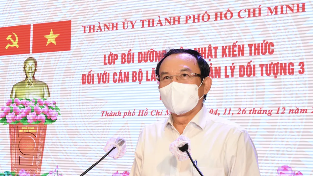 Bí thư Thành ủy TPHCM Nguyễn Văn Nên: Dẹp lo lắng vô cớ, thực hiện nhiệm vụ giai đoạn tới với tâm thế mới