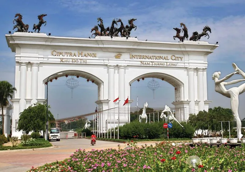 Dự án khu đô thị Ciputra tại Hà Nội được xây dựng từ vốn của nhà đầu tư Indonesia