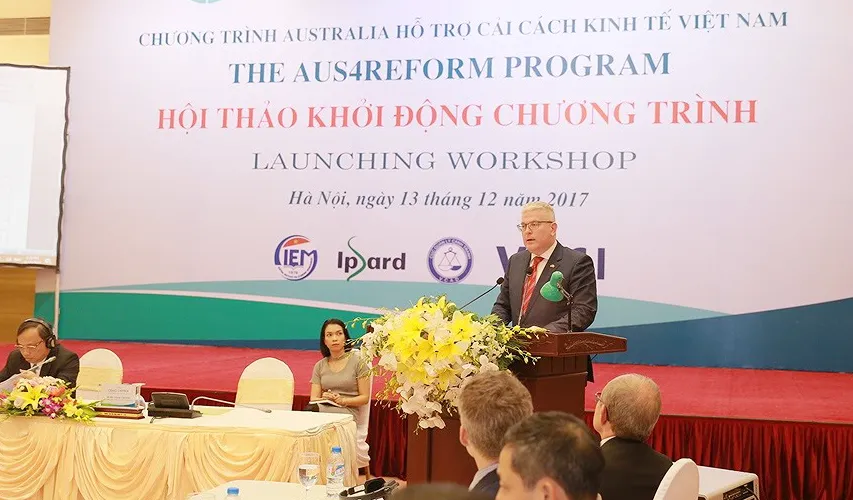 Khởi động chương trình Aus4Reform trị giá 6,5 triệu AUD hỗ trợ cải cách kinh tế ​