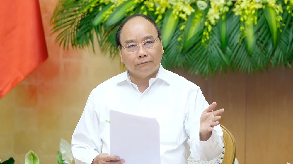 Thủ tướng Chính phủ Nguyễn Xuân Phúc. Ảnh: VGP