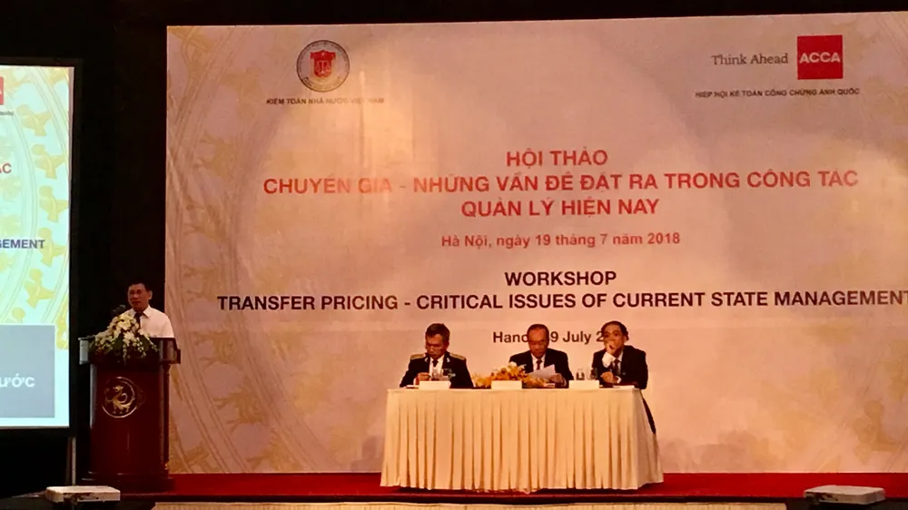 TS Hồ Đức Phớc, Tổng Kiểm toán Nhà nước phát biểu khai mạc Hội thảo 
