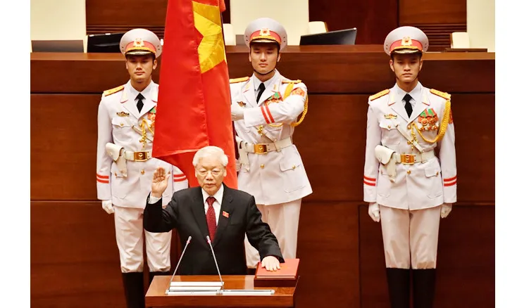 Quốc hội đã bầu ông Nguyễn Phú Trọng - Tổng Bí thư Ban Chấp hành Trung ương Đảng giữ chức vụ Chủ tịch nước CHXHCN Việt Nam nhiệm kỳ 2016-2021