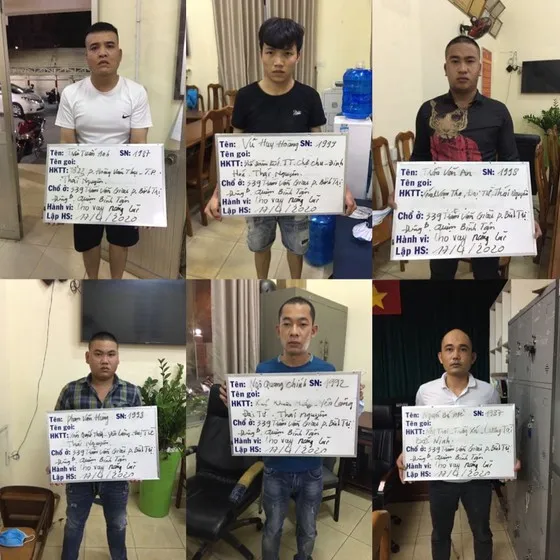 Công an TPHCM vừa triệt phá thành công băng nhóm chuyên hành nghề cho vay nặng lãi núp bóng tiệm cầm đồ ở khu vực quận Bình Tân 