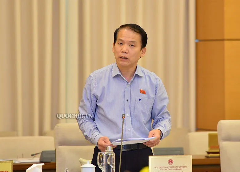 Chủ nhiệm Ủy ban Pháp luật Hoàng Thanh Tùng