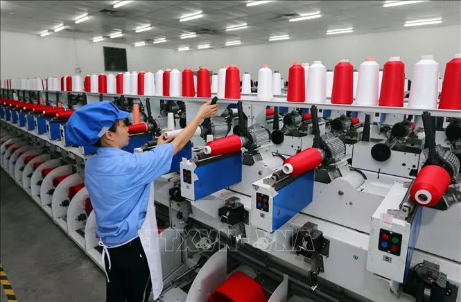 Quy mô các dự án đầu tư đăng ký mới, điều chỉnh tăng thêm cũng như quy mô góp vốn mua cổ phần đều tăng lên đáng kể. Ảnh minh họa: TTXVN