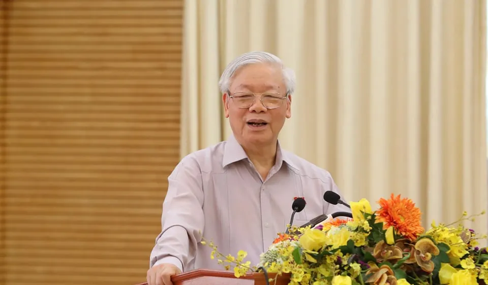 Tiếp xúc cử tri Hà Nội, Tổng bí thư, Chủ tịch nước Nguyễn Phú Trọng: “Lãnh đạo phải bản lĩnh, có phương pháp và đặc biệt là phải đoàn kết“