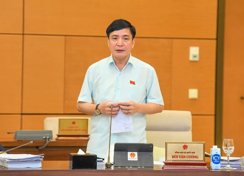 Tổng Thư ký, Chủ nhiệm Văn phòng Quốc hội Bùi Văn Cường