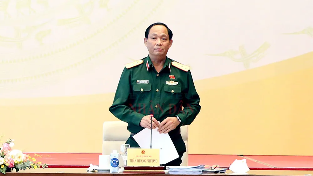 Phó Chủ tịch Quốc hội, Thượng tướng Trần Quang Phương nhấn mạnh cần thiết ban hành Luật CSCĐ