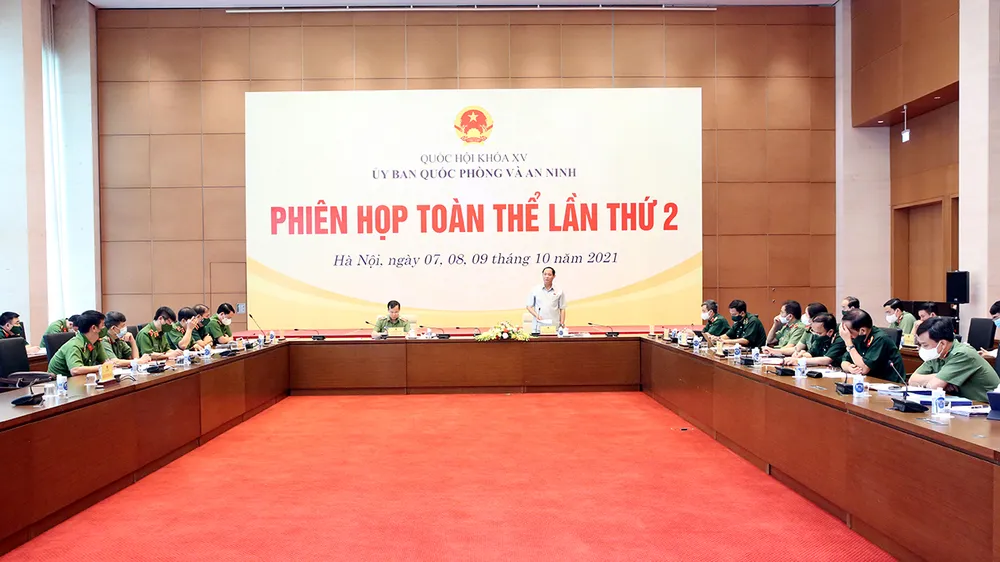 Toàn cảnh phiên họp 