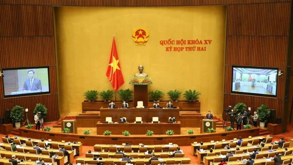 Toàn cảnh phiên khai mạc kỳ họp thứ 2, Quốc hội khoá XV
