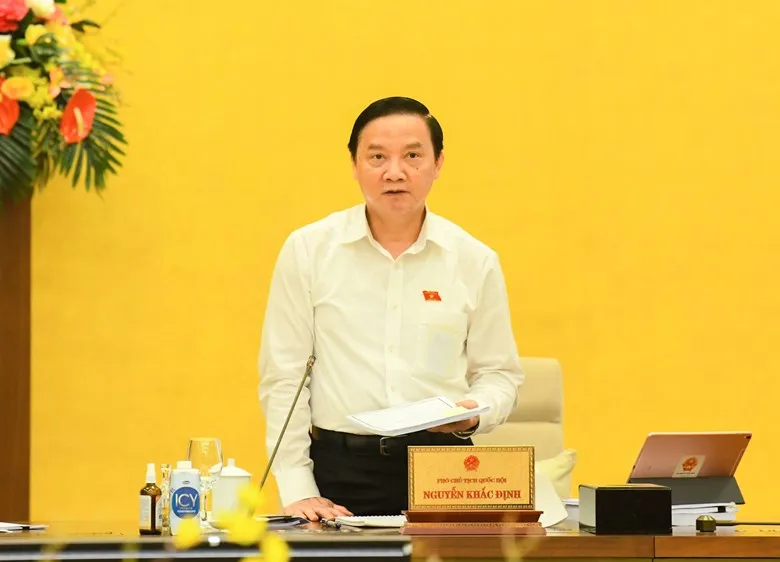 Phó Chủ tịch Quốc hội Nguyễn Khắc Định 