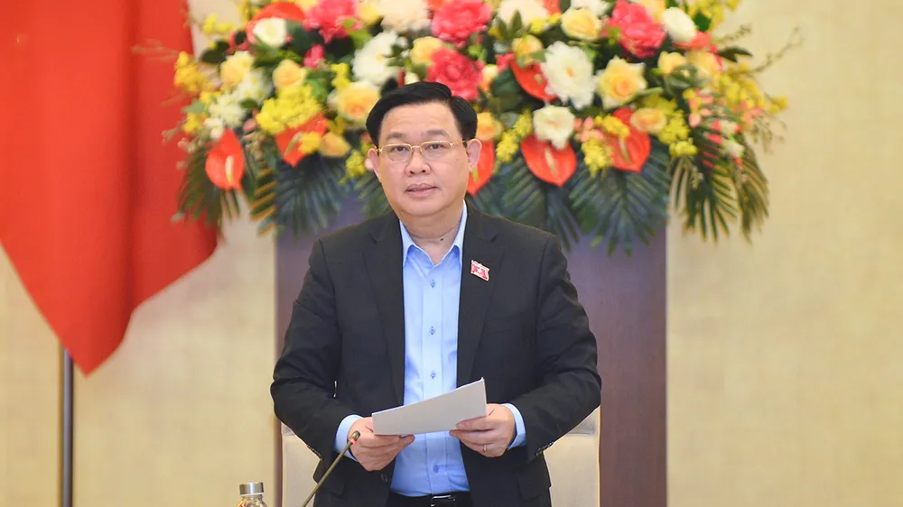 Chủ tịch Quốc hội Vương Đình Huệ
