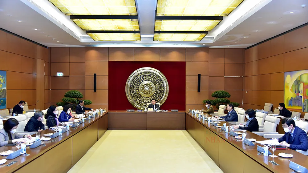 Toàn cảnh phiên làm việc 