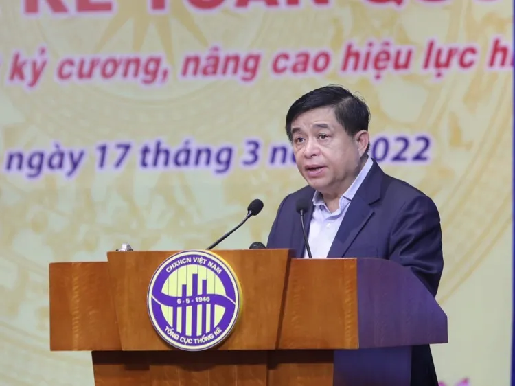 ​ Bộ trưởng Bộ KH-ĐT Nguyễn Chí Dũng phát biểu khai mạc hội nghị