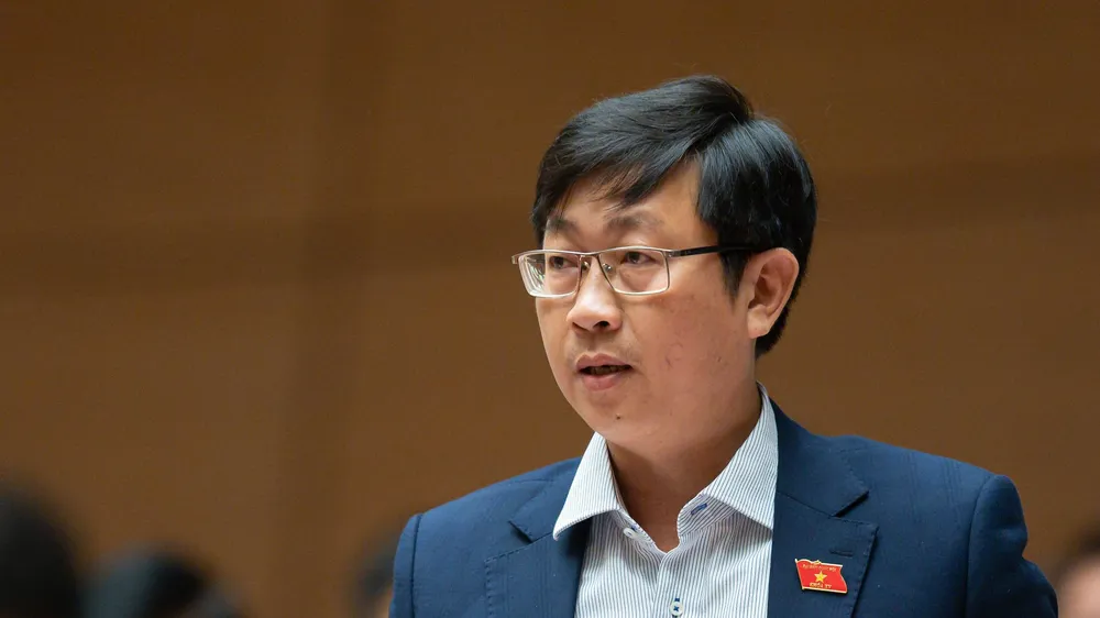 ĐB Nguyễn Hữu Thông (Bình Thuận). Ảnh: QUANG PHÚC