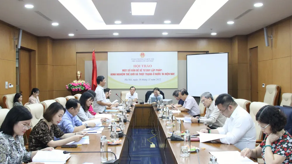 Quang cảnh hội thảo 