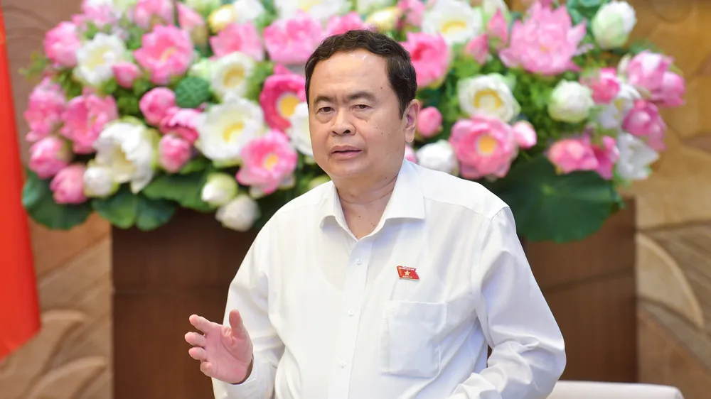 Phó Chủ tịch Thường trực Quốc hội Trần Thanh Mẫn chủ trì phiên họp