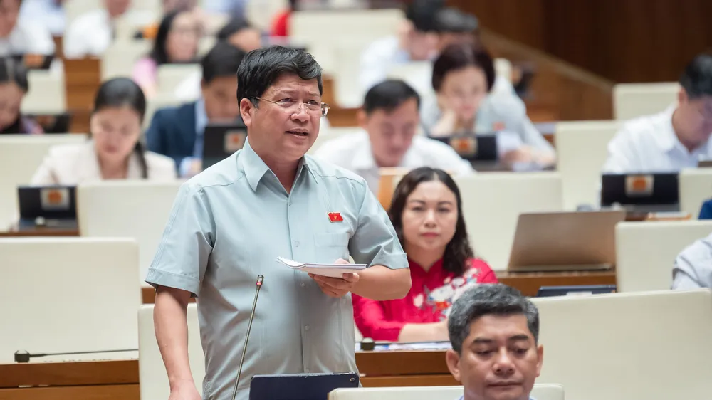ĐB Tạ Văn Hạ (Quảng Nam). Ảnh: QUANG PHÚC 