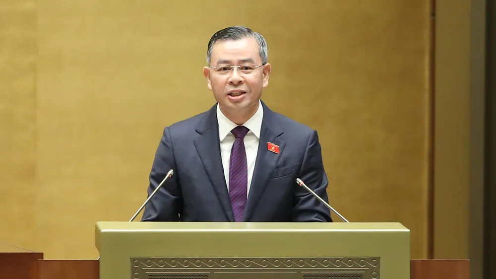 Tổng Kiểm toán nhà nước Ngô Văn Tuấn. Ảnh: QUANG PHÚC
