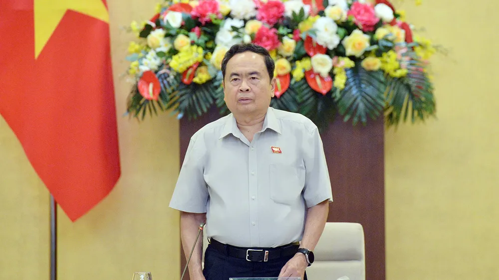 Phó Chủ tịch Thường trực Quốc hội Trần Thanh Mẫn chủ trì phiên họp