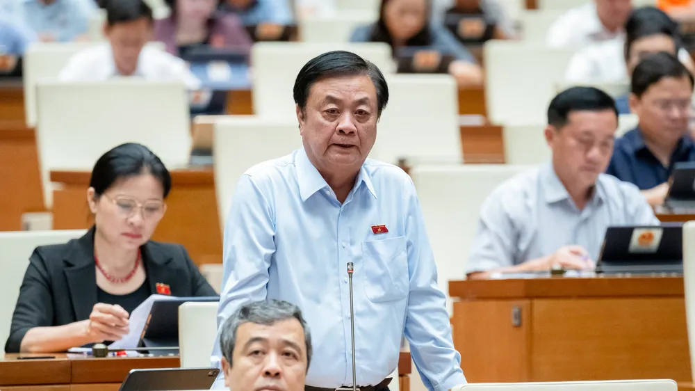 Bộ trưởng Bộ NN-PTNT Lê Minh Hoan. Ảnh: QUANG PHÚC