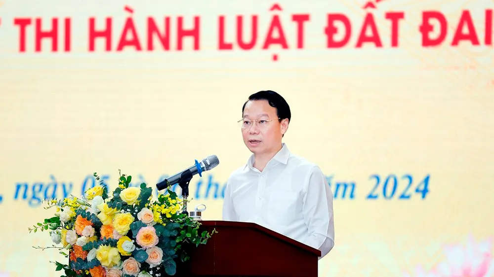 Bộ trưởng Bộ TN-MT Đỗ Đức Duy