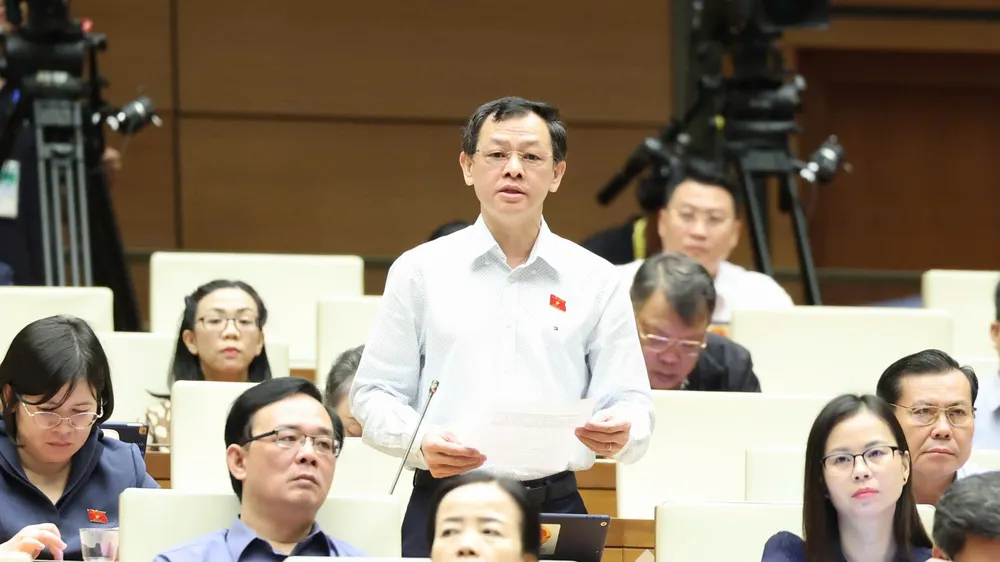 Quang cảnh phiên họp toàn thể của Quốc hội. Ảnh minh họa