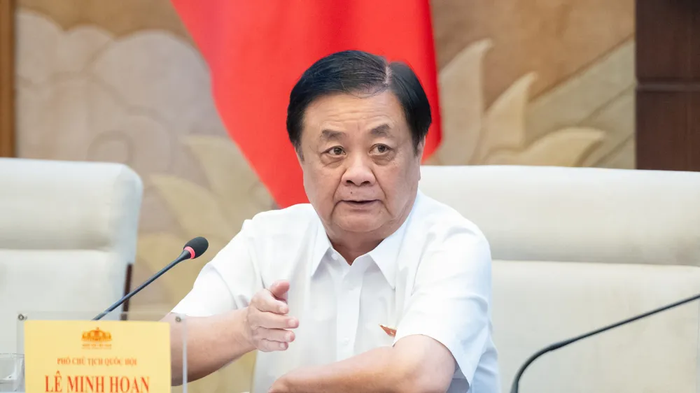 Phó Chủ tịch Quốc hội Lê Minh Hoan, Trưởng đoàn giám sát chủ trì buổi làm việc