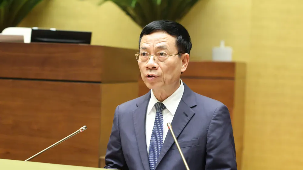 Bộ trưởng Bộ KH-CN Nguyễn Mạnh Hùng. Ảnh: QUANG PHÚC
