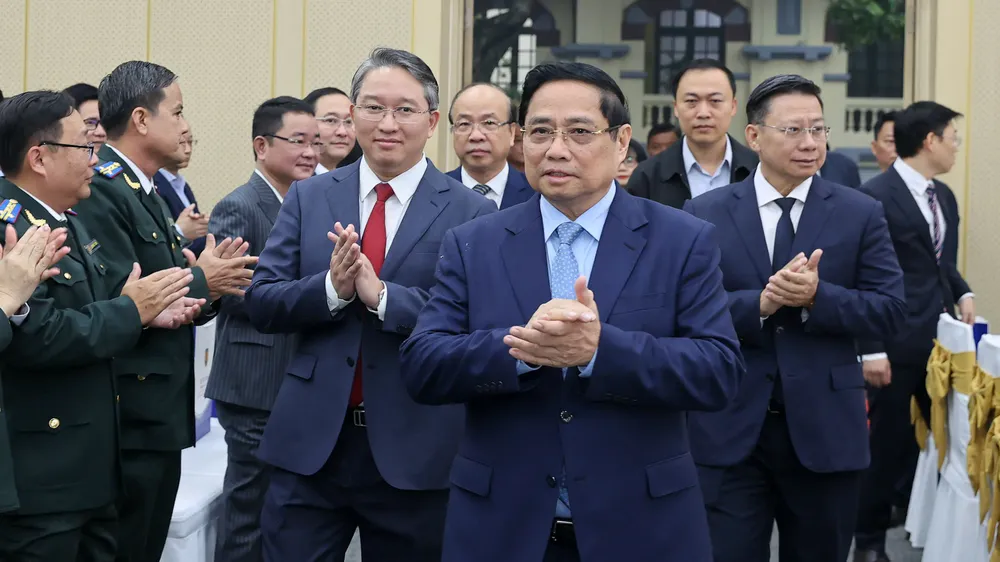 Thủ tướng Chính phủ Phạm Minh Chính đến dự hội nghị