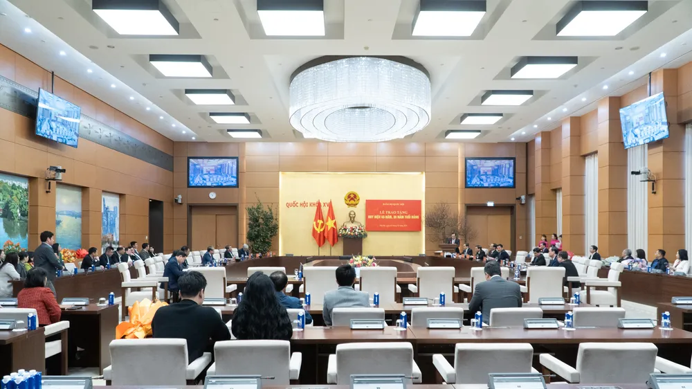 Quang cảnh buổi lễ 