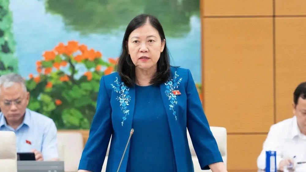 Phó Chủ nhiệm Thường trực Ủy ban Dân nguyện và Giám sát của Quốc hội Lê Thị Nga