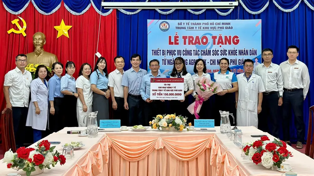 Trung tâm Y tế khu vực Phú Giáo được hỗ trợ mua sắm trang thiết bị