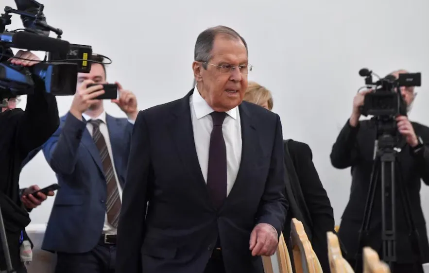 Ngoại trưởng Nga Sergei Lavrov. Ảnh: Reuters