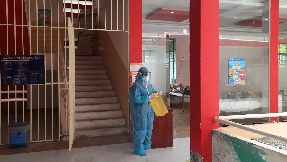 Khu vực cách ly số 284 Lãnh Binh Thăng, phường 11