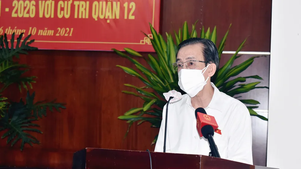 Cử tri kiến nghị Quốc hội, Chính phủ có chính sách hỗ trợ TPHCM khôi phục sản xuất