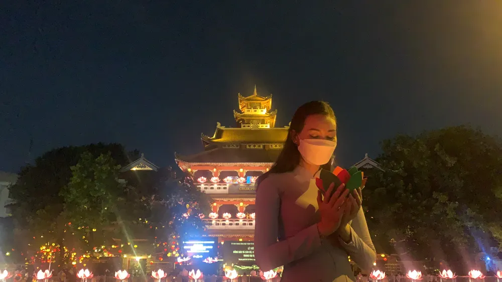 Lễ tưởng niệm và cầu siêu cho đồng bào tử vong và cán bộ, chiến sĩ hy sinh trong đại dịch Covid-19 ở Thánh Tịnh Ngọc Minh Đài, quận 4, TPHCM. uận 4