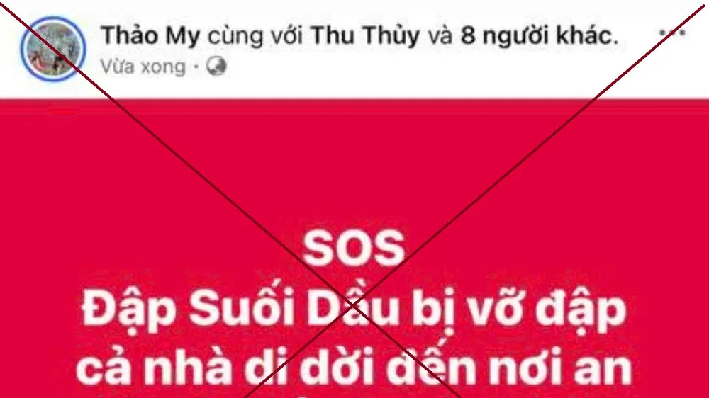 Khánh Hòa bác tin "vỡ đập Am Chúa, Suối Dầu"