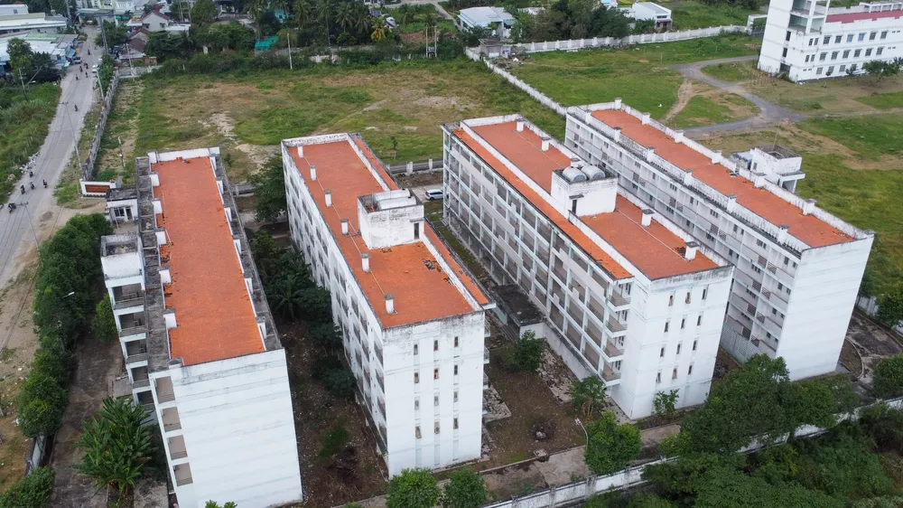 Chậm tiếp nhận, Ký túc xá Trường Cao đẳng Y tế Khánh Hòa xuống cấp, lãng phí