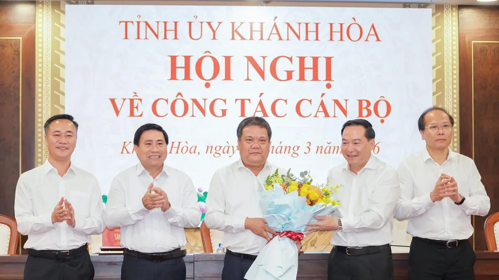 Đồng chí Trần Phong được bầu giữ chức Bí thư Tỉnh ủy Khánh Hòa