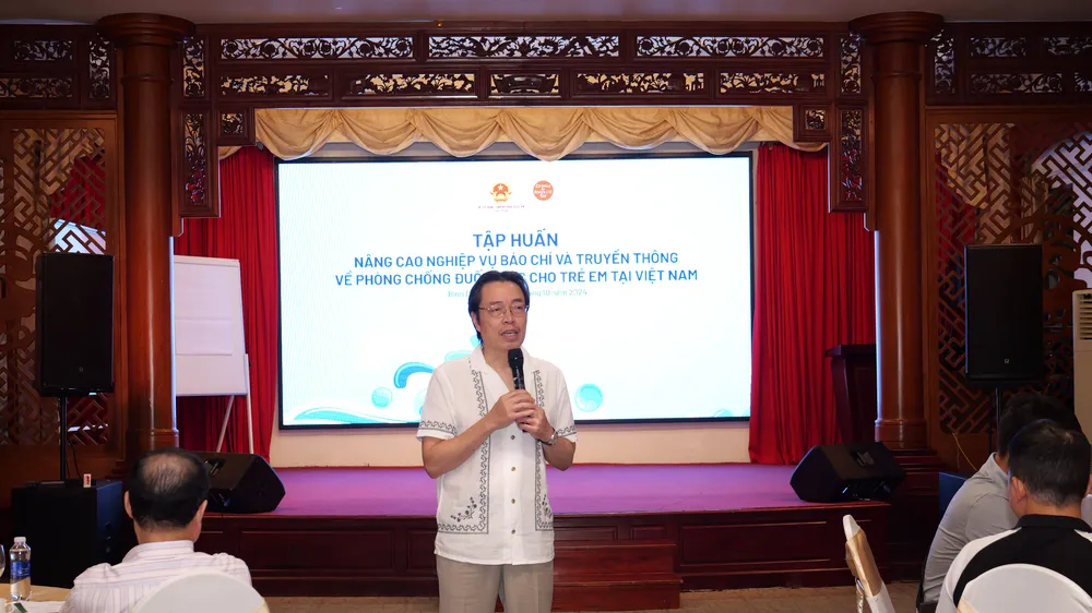 Tập huấn tuyên truyền nâng cao kỹ năng và ngăn ngừa đuối nước