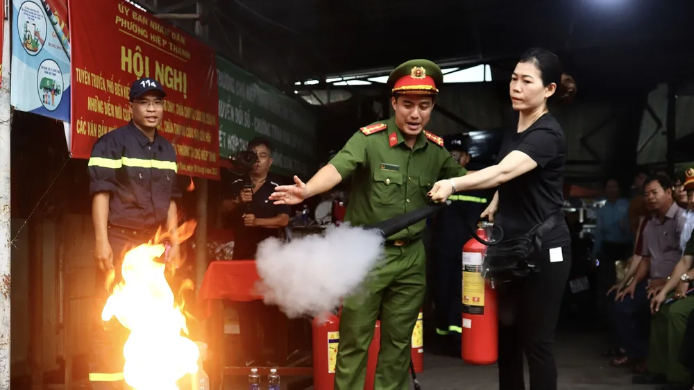 Phổ biến Luật phòng cháy, chữa cháy và cứu nạn, cứu hộ thi hành từ ngày 1-7