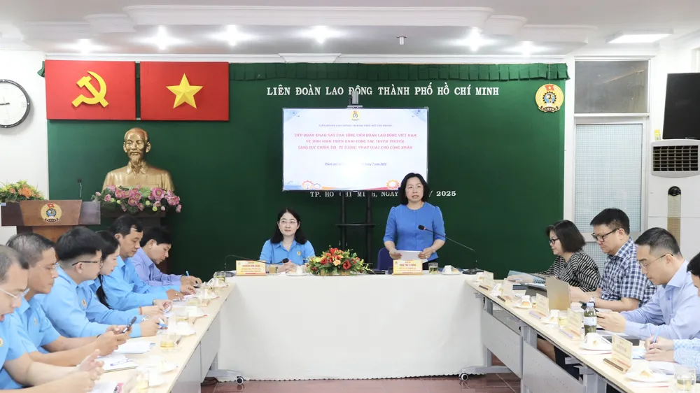 TPHCM: Mô hình hiệu quả trong giáo dục chính trị, tư tưởng, pháp luật cho công nhân